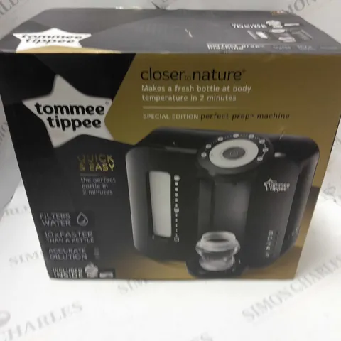 BOXED TOMMEE TIPPEE SPECIAL EDITION PERFECT PREP MACHINE
