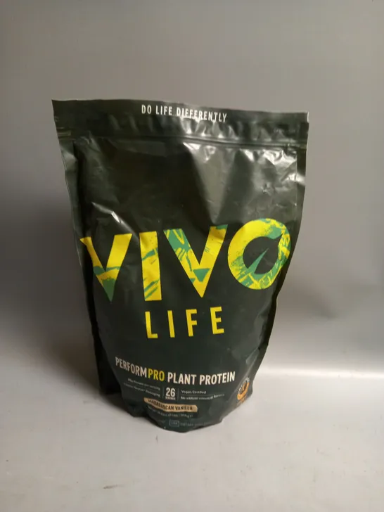 VIVO LIFE PERFORM PRO PLANT PROTEIN POWDER 936G MADAGASCAN VANILLA FLAVOUR