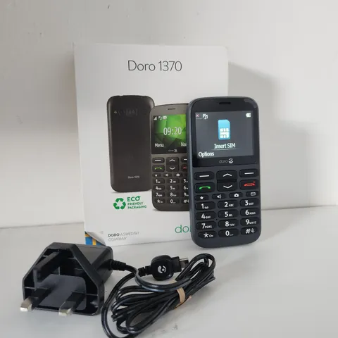 BOXED DORO 1370 MOBILE PHONE