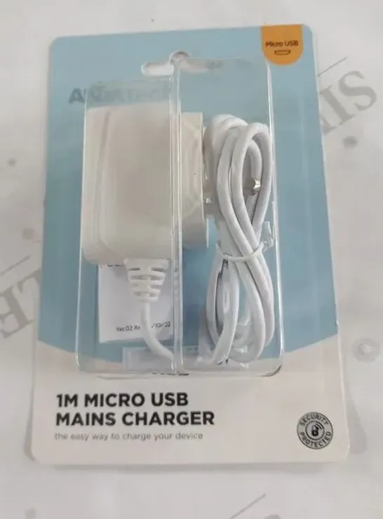  10 BOXES OF 3 BRAND NEW 1M MICRO USB MAINS CHARGERS(TOTAL 30 CHARGERS)