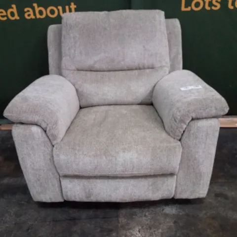 NEVADA MANUAL RECLINER ARMCHAIR - LARGO FABRIC