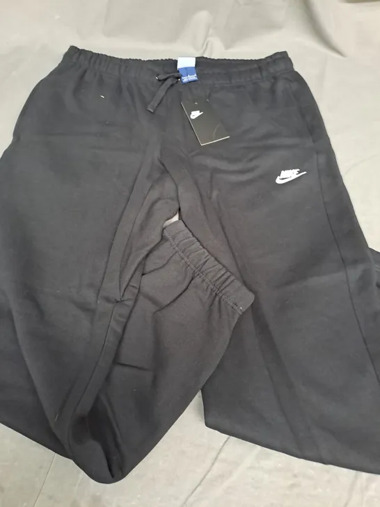 NIKE BLACK JOGGERS - L/G