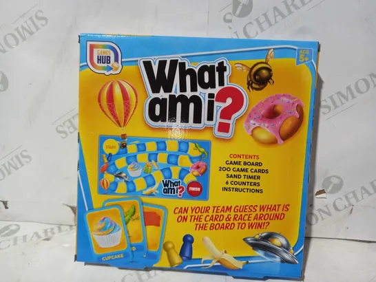 GAMES HUB WHAT AM I? BOARD GAME