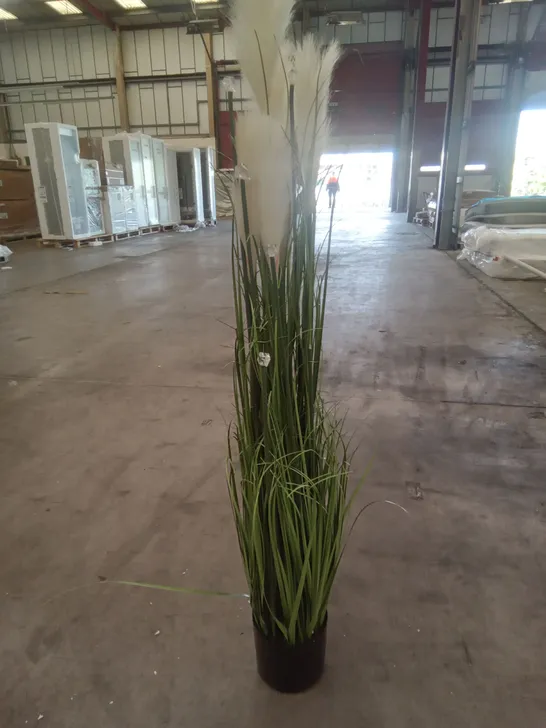 THREE BOXED LED PAMPASS GRASS ARTIFICIAL PLANT