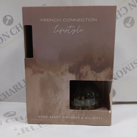 BOXED FRENCH CONNECTION HOME SCENT DIFFUSER & OIL GIFT SET 