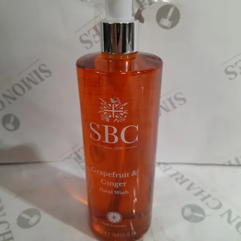 SBC GRAPEFRUIT & GINGER HAND WASH 500ML PUMP BOTTLE