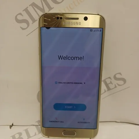 SAMSUNG GALAXY S6 EDGE ANDROID SMARTPHONE 