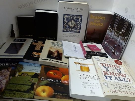 LOT OF APPROXIMATELY 15 ASSORTED NON-FICTION BOOKS 