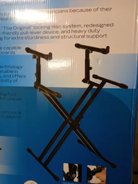 QUIKLOK HEAVYDUTY KEYBOARD STAND ID QL742