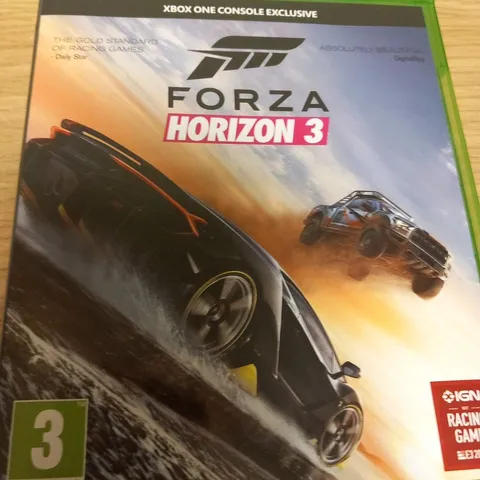 XBOX ONE FORZA HORIZON 3