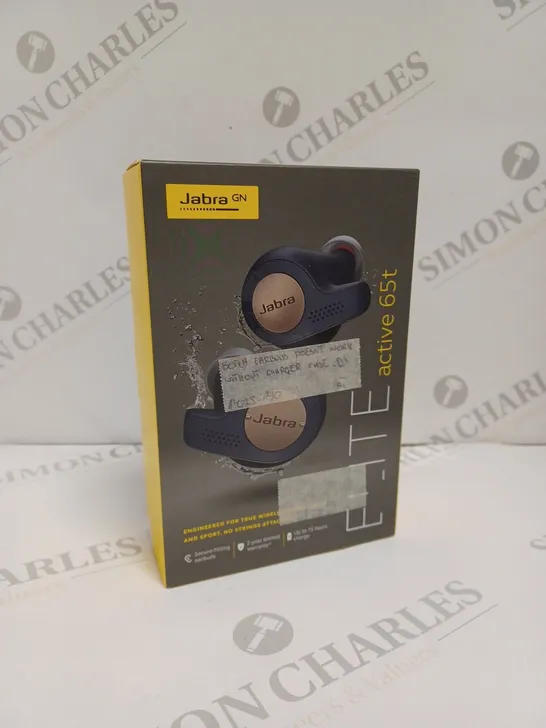 BOXED JABRA ELITE ACTIVE 65T EARBUDS