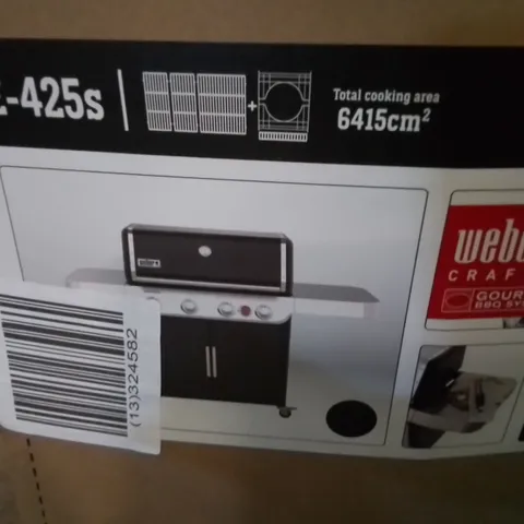 BOXED WEBER GENESIS E-425S GAS BBQ 