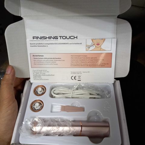 FINISHING TOUCH FACE HAIR REMOVER PINK 