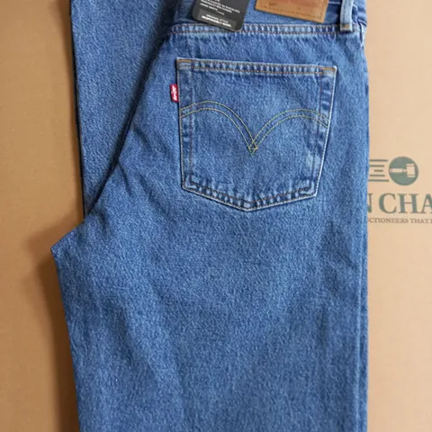 LEVIS 501 ORIGINAL STRAIGHT LEG JEANS - 27 X 30