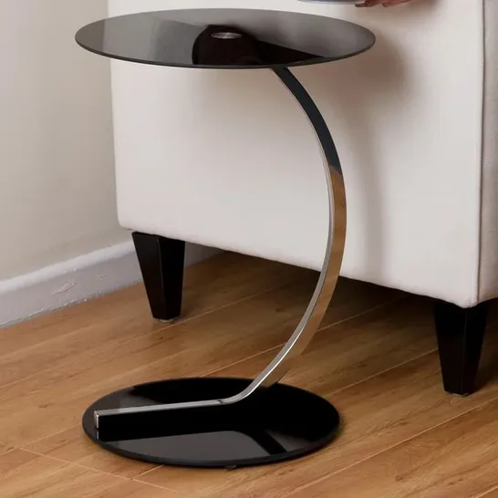 BOXED ALEXANDRIA SIDE TABLE - BLACK (1 BOX)