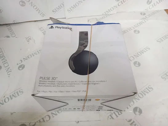 BOXED SONY PLAYSTATION PULSE 3D WIRELESS HEADSET