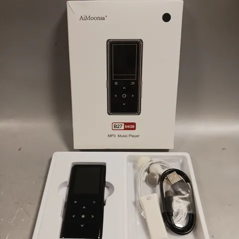 BOXED AIMOONSA B27 MP3 MUSIC PLAYER 