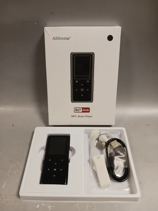 BOXED AIMOONSA B27 MP3 MUSIC PLAYER 