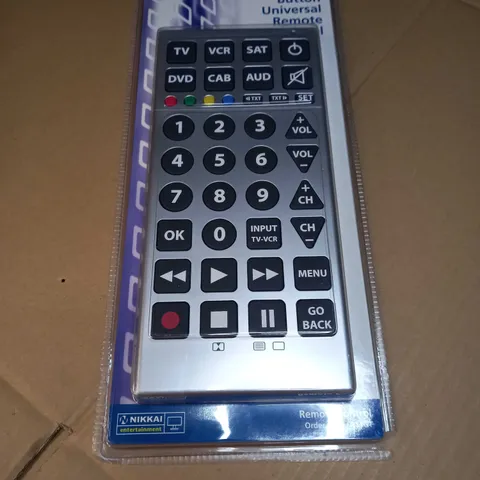 PACKAGED HUGE BUTTON UNIVERSAL REMOTE CONTROL