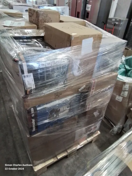 PALLET OF APPROXIMATELY 31 UNPROCESSED RAW RETURN HOUSEHOLD AND ELECTRICAL GOODS TO INCLUDE;