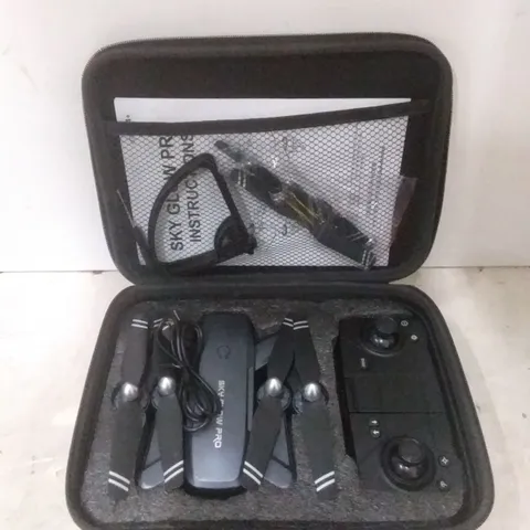 BOXED SKY GLOW PRO DRONE WITH STORAGE CASE 