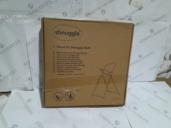 BOXED  STAND SHNUGGLE BATH