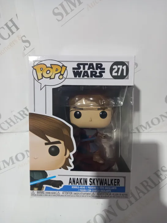 BOXED FUNKO POP STAR WARS 271 ANAKIN SKYWALKER COLLECTIBLE BOBBLE-HEAD