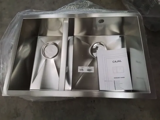 CAJAL STAINLESS STEEL 1.5 BOWL SINK