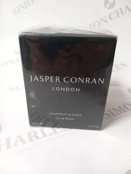 BOXED AND SEALED JASPER CONRAN LONDON GRAPEFRUIT AND AMBER EAU DE PARFUM 100ML
