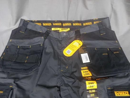 DEWALT FAIRHAVEN TROUSERS - W40" LONG