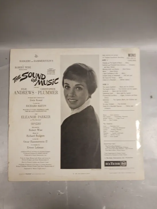 THE SOUND OF MUSIC ORIGINAL SOUNDTRACK RECORDING VINYL 