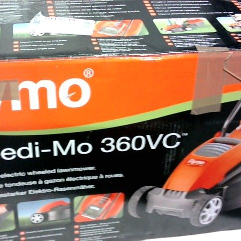 FLYMO SPEEDI-MO 360VC ELECTRIC ROTARY LAWN MOWER 