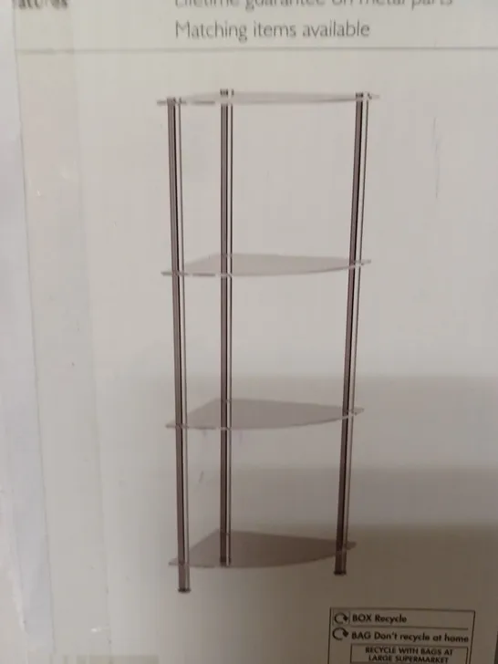 JOHN LEWIS 4 TIER CORNER SHELF