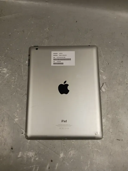 APPLE IPAD 4 SILVER - MODEL A1458