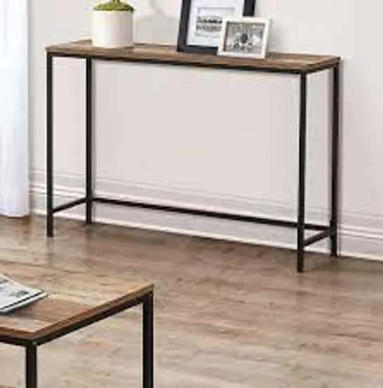 BOXED CONSOLE TABLE 120cm