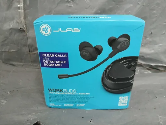 BOXED JLAB EAR BUDS IN BLACK