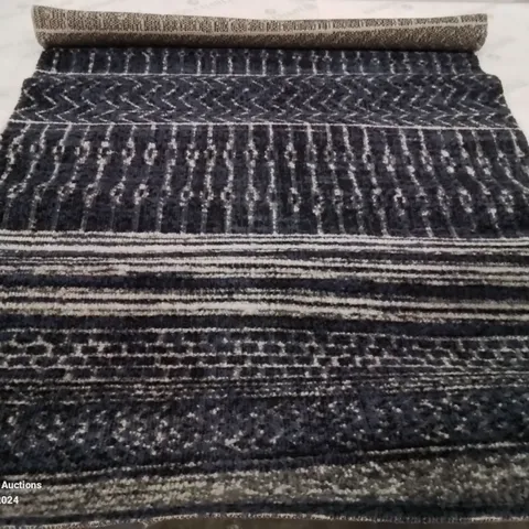 BRAND NEW PACO HOME 421 BLACK ARGINO RUG SIZE 80CM 150CM 