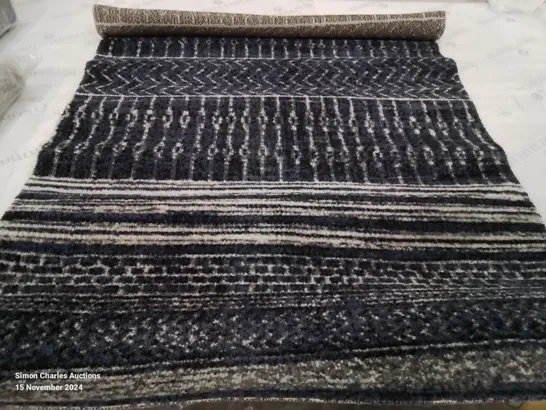 BRAND NEW PACO HOME 421 BLACK ARGINO RUG SIZE 80CM 150CM 