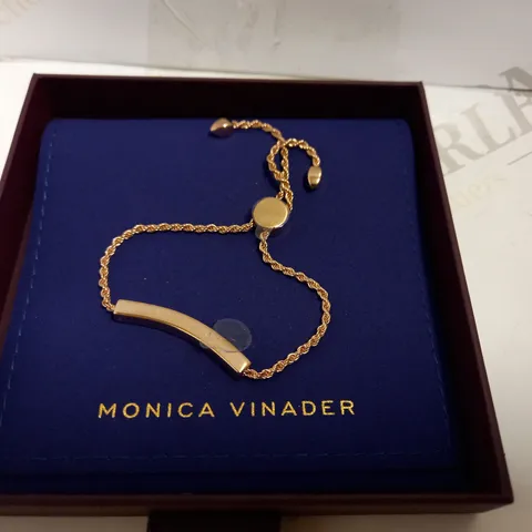 MONICA VINADER LINEAR FRIENDSHIP BRACELET