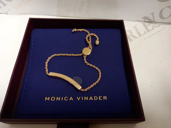 MONICA VINADER LINEAR FRIENDSHIP BRACELET