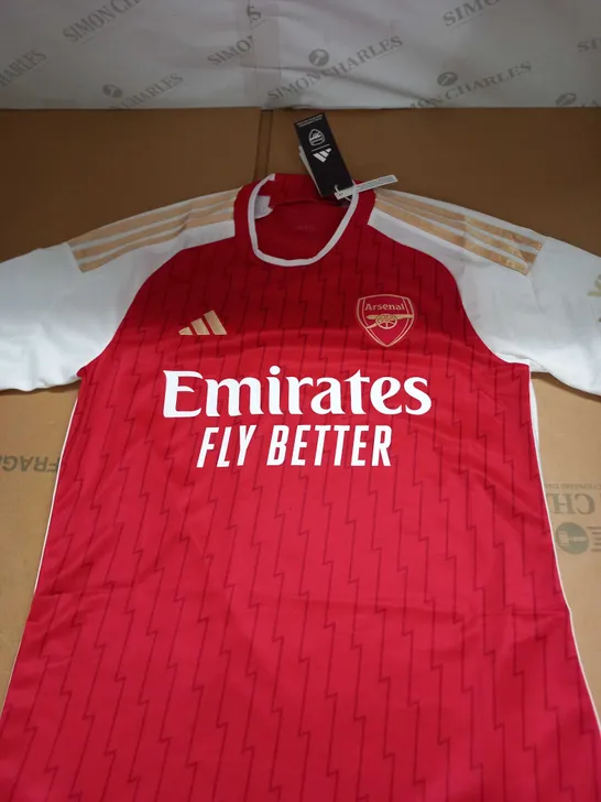 ARSENAL FC HOME SHIRT SIZE M