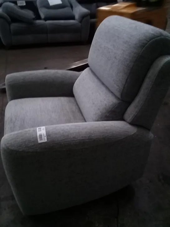 DESIGNER G PLAN MADE HAMILTON FARROW ICE ELECTRIC RECLINING ARM CHAIR