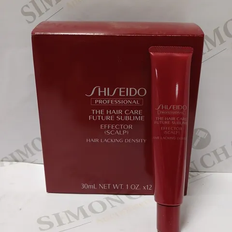 SHISEIDO THE HAIR CARE FUTURE SUBLIME EFFECTOR (30ML X 12)