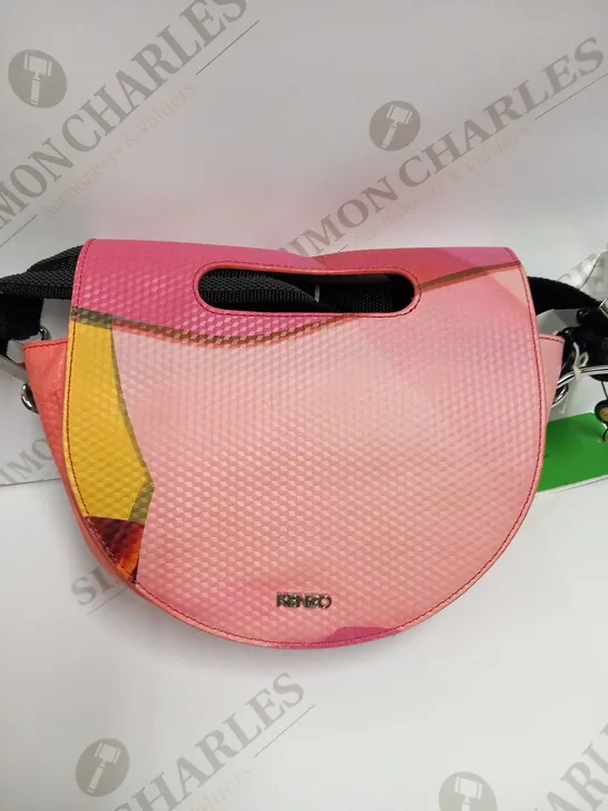 KENZO DEEP FUSCHIA SHOULDER BAG