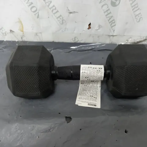 SINGULAR 10KG HEX DUMBBELL 