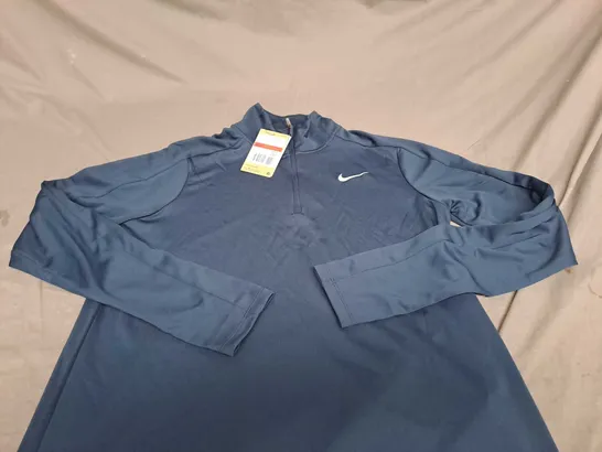 NIKE 1/4 ZIP TRACK TOP SIZE L