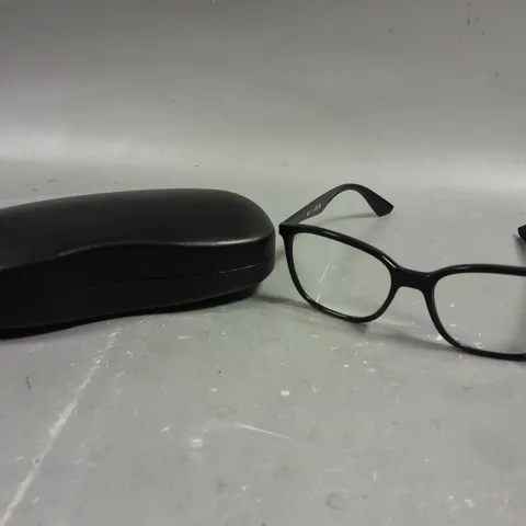 RAY-BAN RB7066 OPTICS EYEGLASSES WITH BLACK FRAME