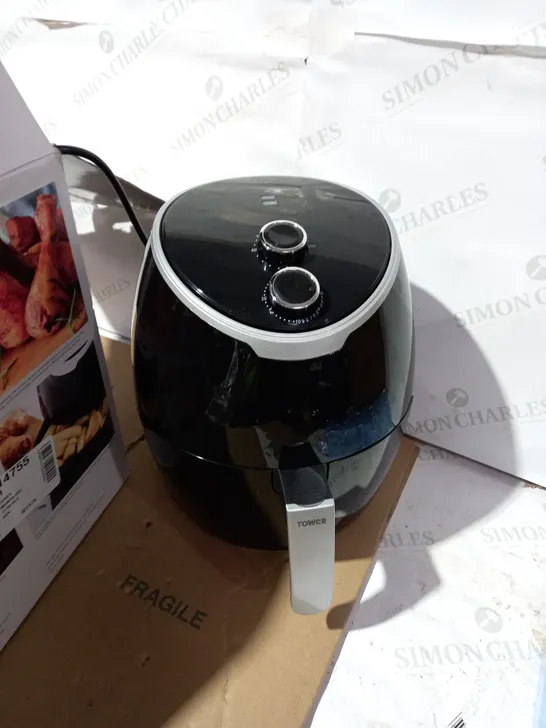 TOWER T17061BLK MANUAL AIR FRYER BLACK