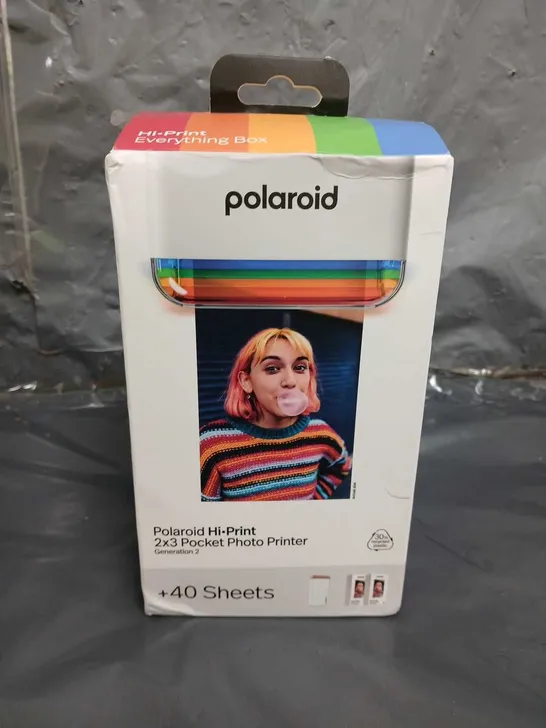 POLAROID EVERYTHING BOX HI·PRINT 2X3 GEN 2 (WHITE)