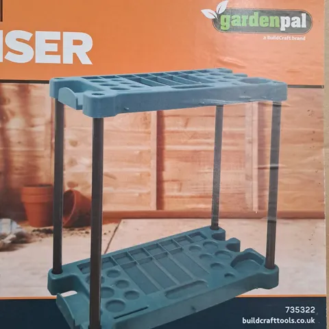 BOXED BUILDCRAFT RECTANGULAR GARDEN TOOL ORGANISER